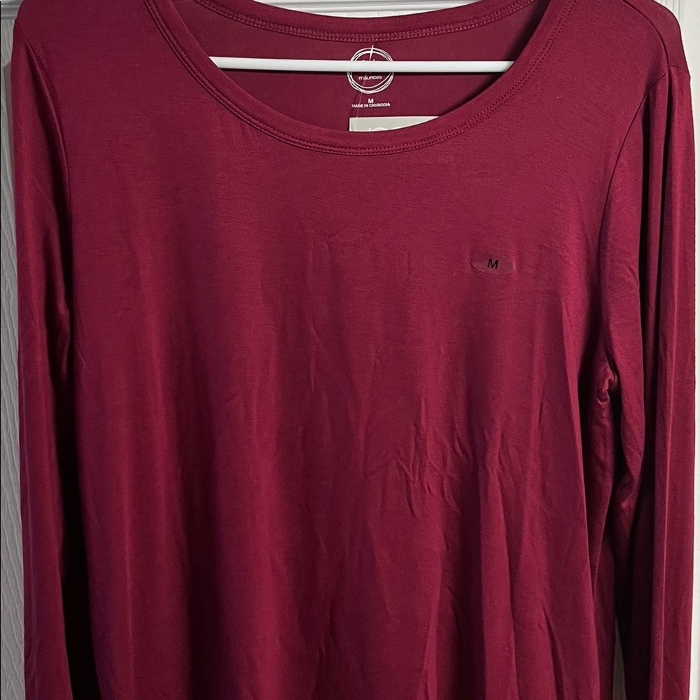 New with Tags Maurices Women’s Medium Long Sleeve Basics Top
